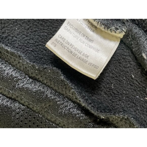 Vintage Kavu Deep Pile Fleece Jacket Women’s Medium Black | Bulky Sherpa Zip Up - Picture 5 of 10